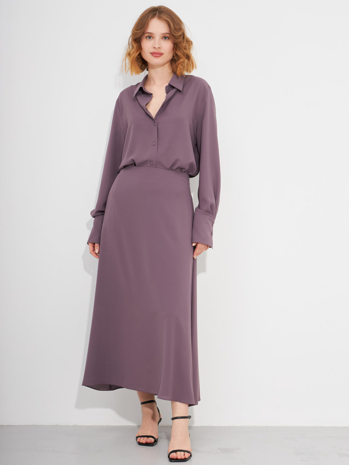 Lilac Shirt-Blouse