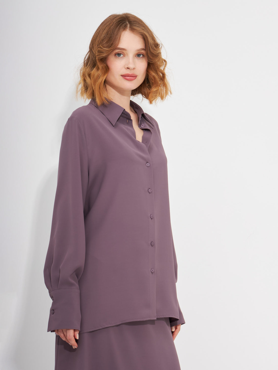 Lilac Shirt-Blouse