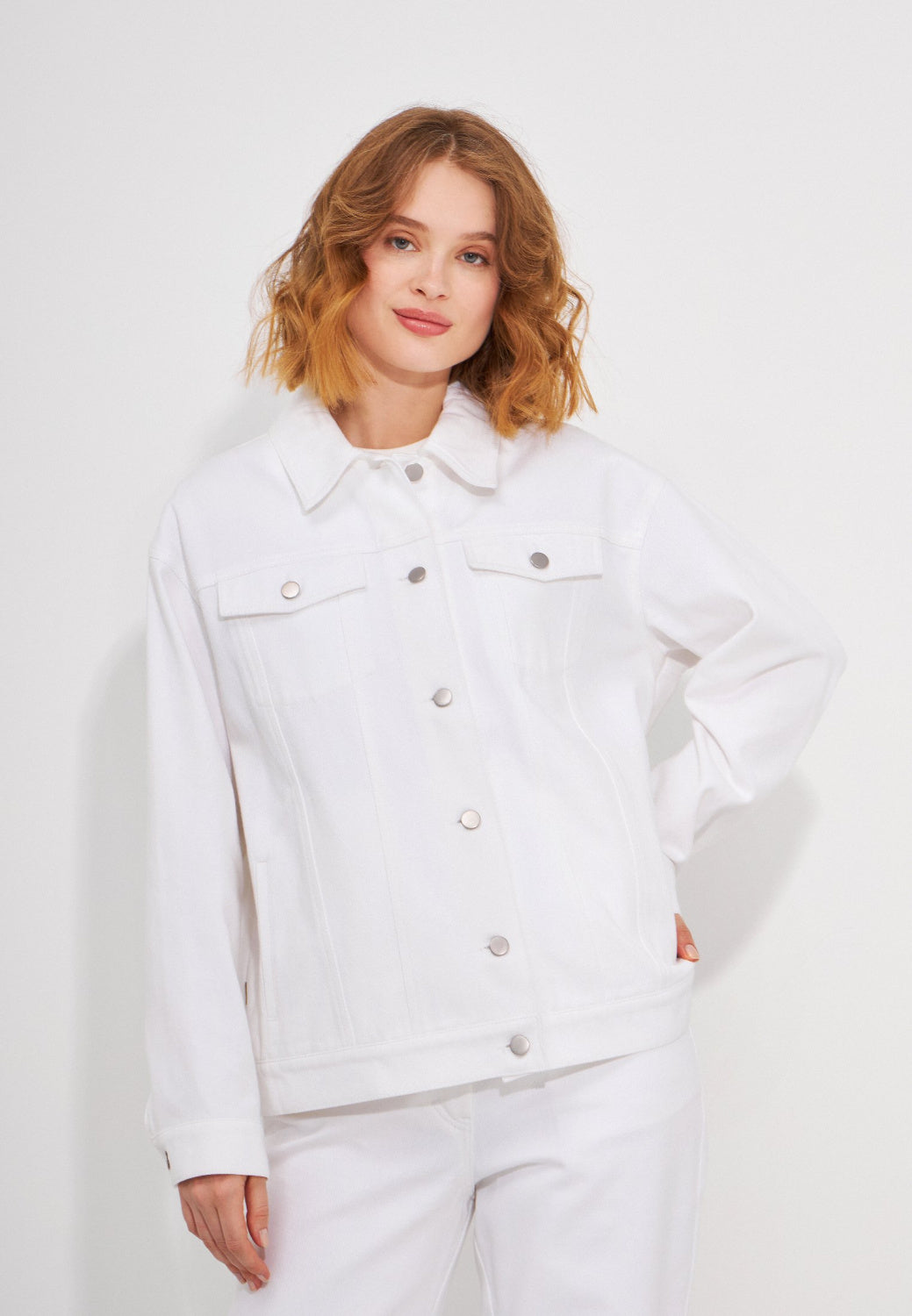 White Denim Jacket