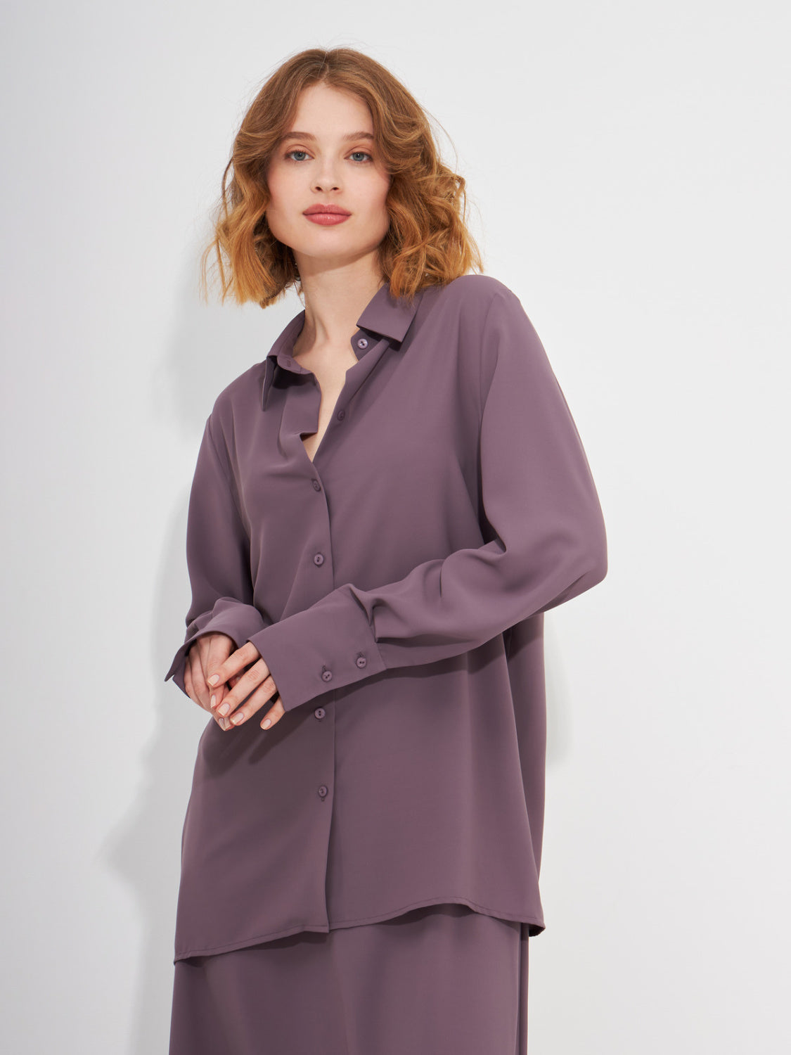 Lilac Shirt-Blouse
