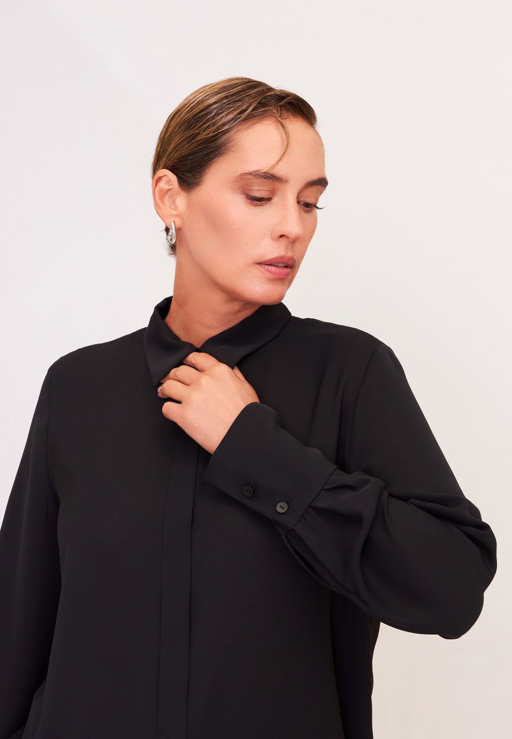 Black Shirt-Blouse
